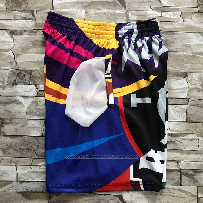 Short Toronto Raptors Rainbow Classic Noir